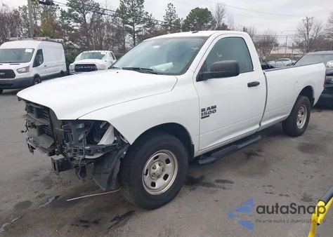 2023 Ram 1500 Classic Tradesman 4X2 8' Box from USA, damaged, VIN 3C6JR6DG3PG674693